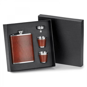 FABRIZIO   4 - PIECE FLASK SET