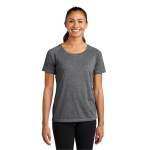 Sport-Tek Ladies PosiCharge Tri-Blend Wicking Scoop Neck ...