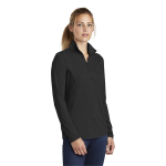 Sport-Tek® Ladies PosiCharge® Tri-Blend Wicking 1/4-Zip Pullover