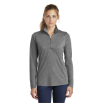 Sport-Tek® Ladies PosiCharge® Tri-Blend Wicking 1/4-Zip Pullover