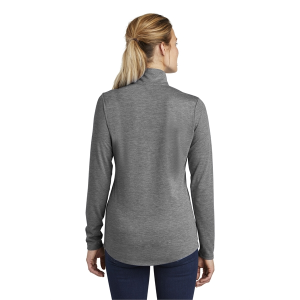 Sport-Tek® Ladies PosiCharge® Tri-Blend Wicking 1/4-Zip Pullover