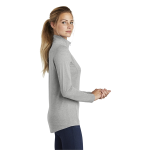 Sport-Tek® Ladies PosiCharge® Tri-Blend Wicking 1/4-Zip Pullover