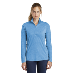 Sport-Tek® Ladies PosiCharge® Tri-Blend Wicking 1/4-Zip Pullover