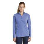 Sport-Tek® Ladies PosiCharge® Tri-Blend Wicking 1/4-Zip Pullover