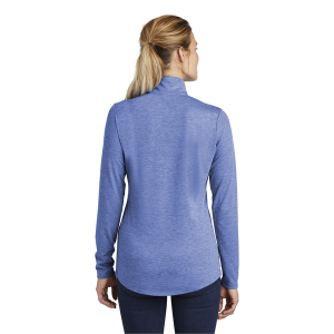 Sport-Tek® Ladies PosiCharge® Tri-Blend Wicking 1/4-Zip Pullover