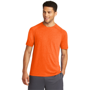 Sport-Tek PosiCharge Tri-Blend Wicking Raglan Tee.