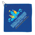 300GSM Microfiber Golf Towel with Metal Grommet and Clip