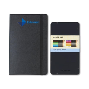 Moleskine® Coloring Kit - Sketchbook and Watercolor Pencils