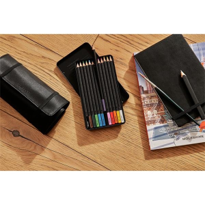 Moleskine® Coloring Kit - Sketchbook and Watercolor Pencils